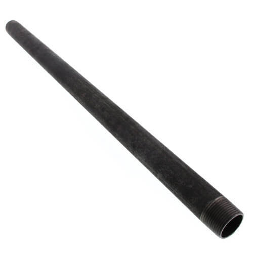 Main product image of 1" x 72" Schedule 40 Black Nipple