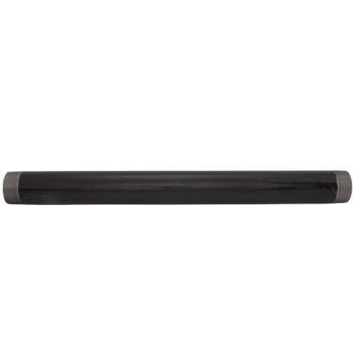 Main product image of 2" x 24" Schedule 40 Black Nipple