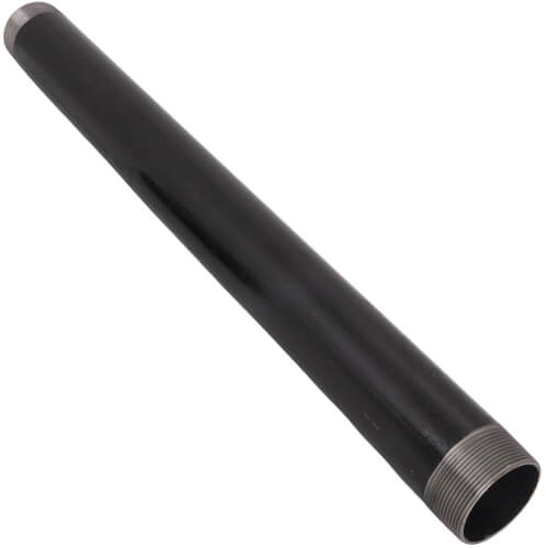 Main product image of 2" x 24" Schedule 40 Black Nipple