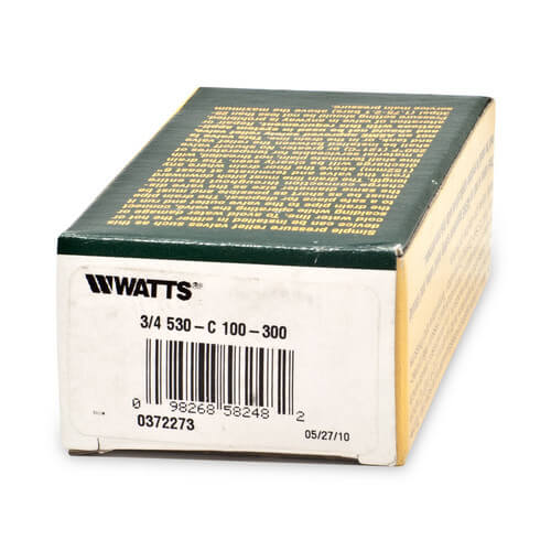3/4" 530C Poppet Style Relief Valve, 100-300 psi Adjustable
