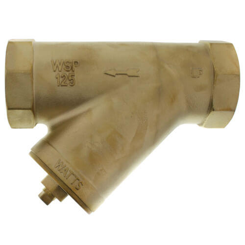 3" LF777SI Lead Free Brass Wye Strainer (Threaded)