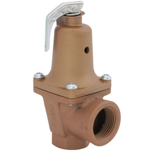 3/4" x 1" Series 740 Boiler Pressure Relief Valve (75 psi)