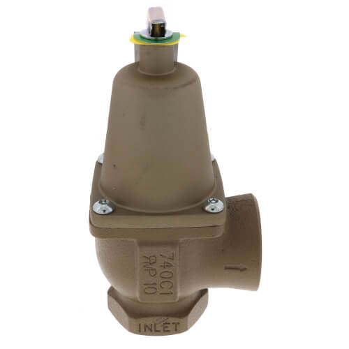 1" x 1-1/4" Boiler Pressure Relief Valve (50 psi)