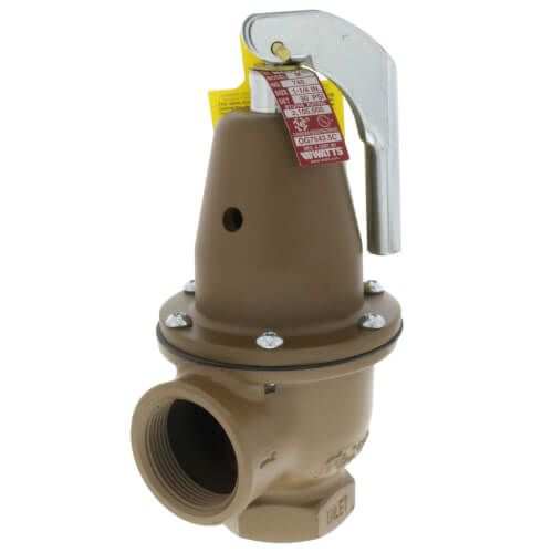 1-1/4" x 1-1/2" Boiler Pressure Relief Valve (30 psi)