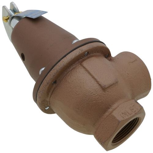 1-1/4" x 1-1/2" Boiler Pressure Relief Valve (40 psi)