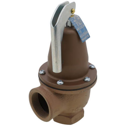 1-1/4" x 1-1/2" Boiler Pressure Relief Valve (40 psi)