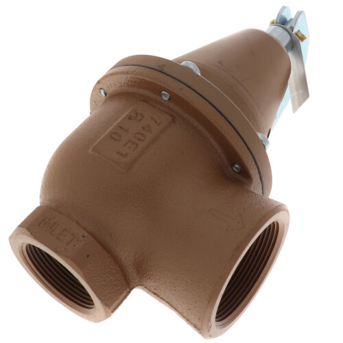 0383542 Watts 0383542 11/2" x 2" Boiler Pressure Relief Valve (30 psi)