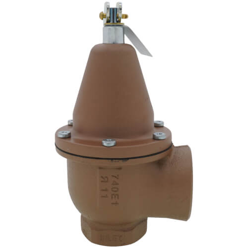 0383792 Watts 0383792 11/2" x 2" Boiler Pressure Relief Valve (50 psi)