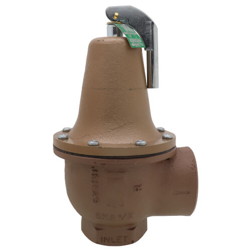 0384292 Watts 0384292 2" x 21/2" Boiler Pressure Relief Valve (50 psi)