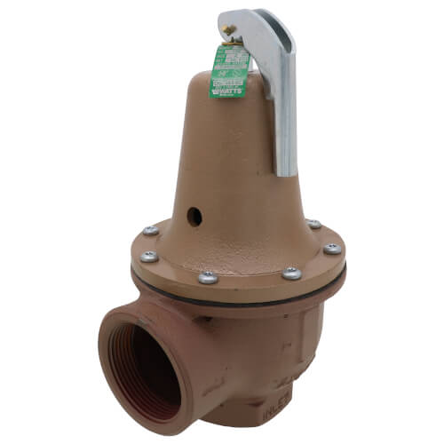 0384292 Watts 0384292 2" x 21/2" Boiler Pressure Relief Valve (50 psi)