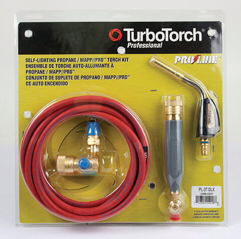 PL-3TDLX Air Acetylene Self Lighting Torch Kit