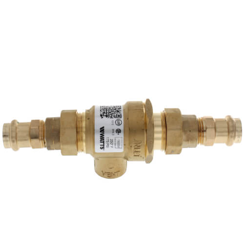 Main product image of 1/2" 9D-M3 Dual Check Valve w/ Intermediate Atmospheric Vent (Copper Press)