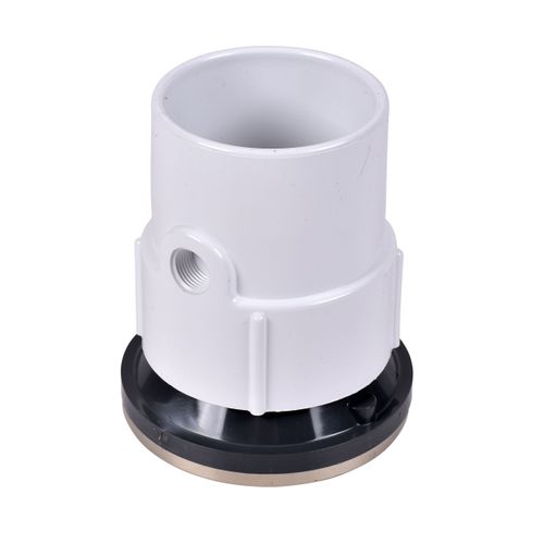 Main product image of 3" or 4" PVC General Purpose Drain w/ 5" Nickel Grate & Round Ring, 72067