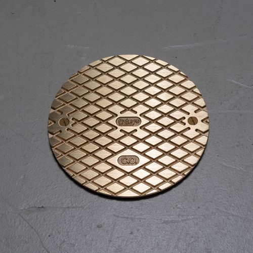 Main product image of 1-1/2" Brass Chrome-Plated Center Outlet Waste Slip Joint Tee, 20 Gauge, 8481