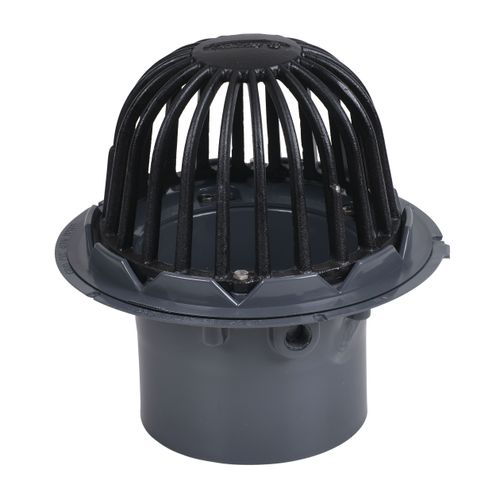 Main product image of 6" PVC Roof Drain with Cast Iron Dome, 78026