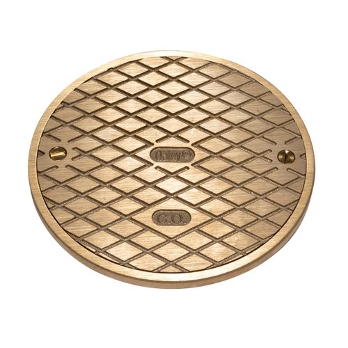 Main product image of 6" Round Brass Cover & Ring, 81130