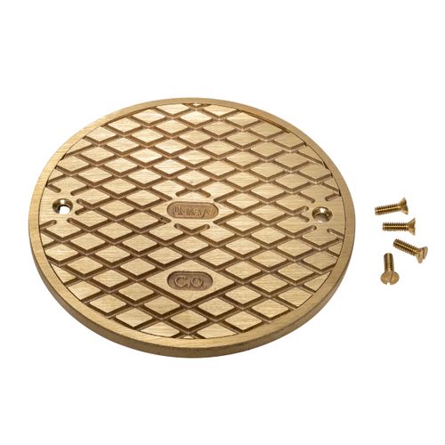 Main product image of 6" Round Brass Cover & Ring, 81130