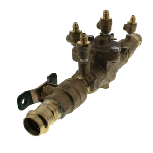 Main product image of 3/4" Lead Free Bronze RPZ w/ Press Connections (LF009M3-QTW)/PRESS-FS 3/4)