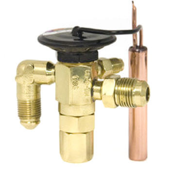 Main product image of 3/8" x 1/2" SAE CE-A-SZ Thermal Expansion Valve (1/2 to 1 Ton)