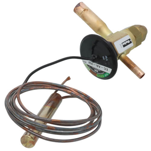 Main product image of 1/4" x 1/2" ODF EC-AA-SZ Thermal Expansion Valve (1/6 to 1/4 Ton)