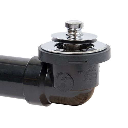 Main product image of True Blue ABS Bath Waste Full Kit w/ Uni-Lift Stopper (Chrome)