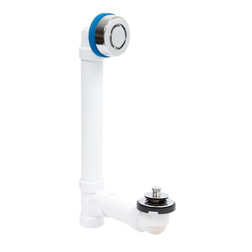 Main product image of True Blue PVC Bath Waste Full Kit w/ Uni-Lift Stopper (Chrome)