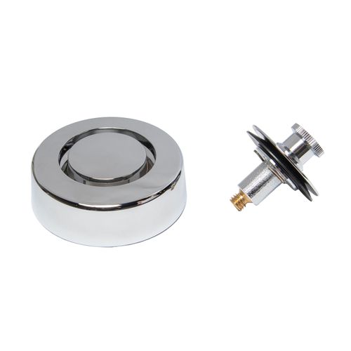 Main product image of True Blue Bath Waste Trim Kit w/ Push n' Pull Stopper (Chrome)