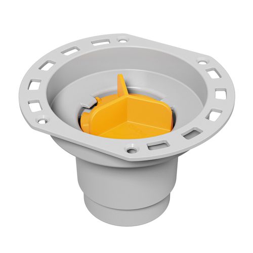Main product image of 1-1/2" PVC Freestanding Two-Piece Tub Drain with Stainless Steel Flange
