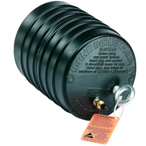 Main product image of 10" Single-Size Underground Test Ball Plug (17 psi)