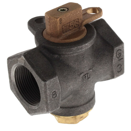 1-1/4" AY McDonald Lockwing Gas Cock (175 PSI)
