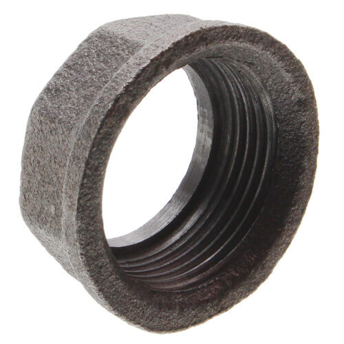 3/4" Black Gas Meter Nut