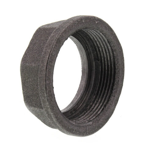 1-1/4" Black Gas Meter Nut