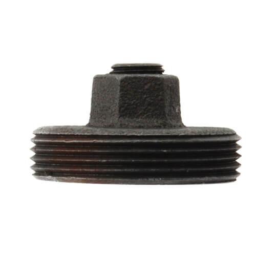 1-1/4" Meter Plug with 1/4" Tap