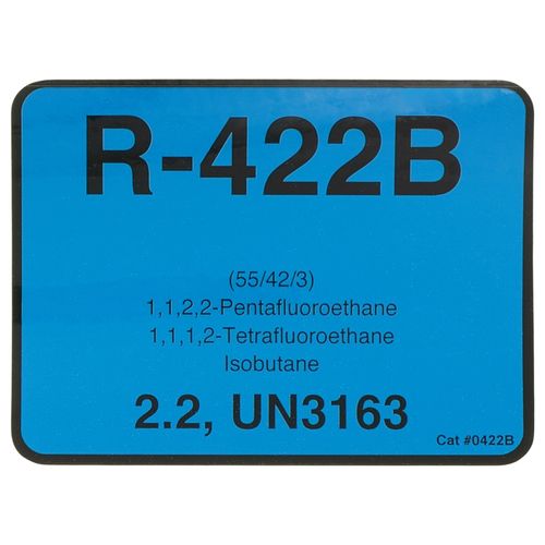 Main product image of R-422B Refrigerant ID Label (Pack of 10)