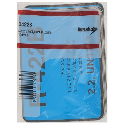 Main product image of R-422B Refrigerant ID Label (Pack of 10)