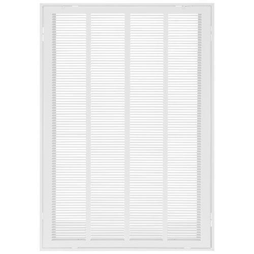 Main product image of 20" x 30" (Wall Opening Size) White Sidewall/Ceiling Return Air Filter Grille (659 Series)