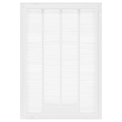 Main product image of 20" x 30" (Wall Opening Size) White Sidewall/Ceiling Return Air Filter Grille (659 Series)