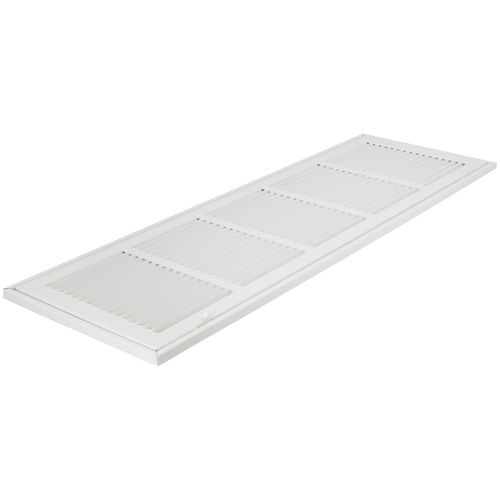 Main product image of 30" x 8" (Wall Opening Size) White Sidewall/Ceiling Return Air Filter Grille (Series 673)