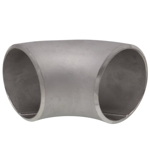 Main product image of 4" Sch 40 Stainless Steel Butt-Weld 90° Short Radius Elbow