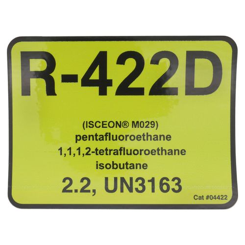 Main product image of R-422D Refrigerant ID Label (Pack of 10)