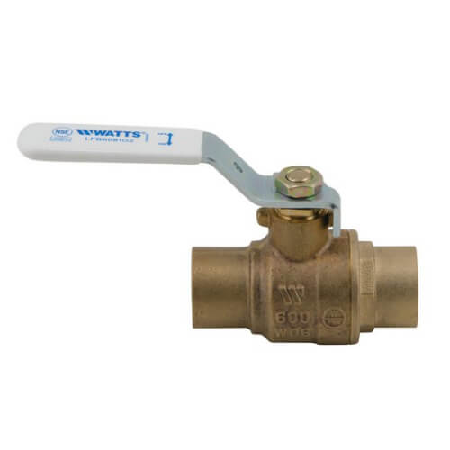 Main product image of LFB6081G2, 1" Full Port Solder Bronze Ball Valve (Lead Free)