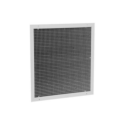 Main product image of 46" x 22" Aluminum Egg Crate Return Grille (RE5TI Series)