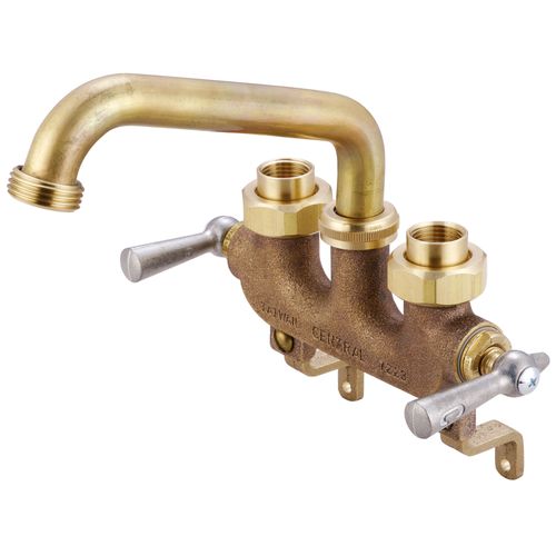 Main product image of 1/2" FNPT Two Handle Laundry Faucet, 3-1/2" Centers