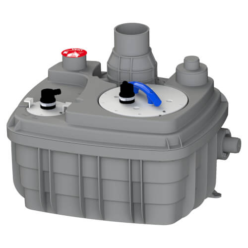 Main product image of Sanicubic 1 VX Heavy Duty Simplex Vortex System (Grey)