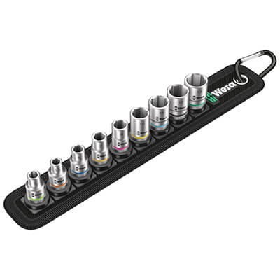 Main product image of Zyklop Socket Set, 1/4" Drive (9 Pieces)