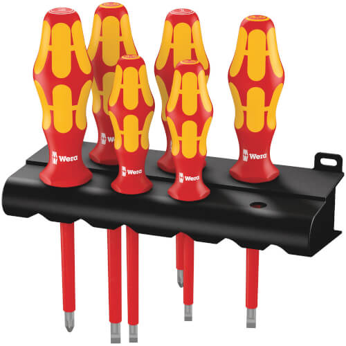 Main product image of 160 i/6 Kraftform Plus Series 100 6-Piece Screwdriver Set w/ Rack