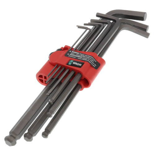 950/9 Hex-Plus 6 Metric 9-Piece L-Key Set w/ BlackLaser Surface Treatment