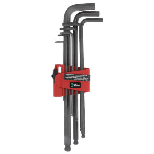 950/9 Hex-Plus 6 Metric 9-Piece L-Key Set w/ BlackLaser Surface Treatment