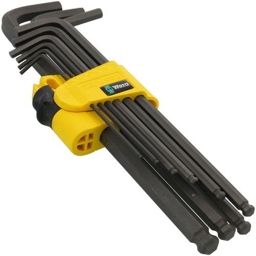 Main product image of 950/9 Hex-Plus Imperial 1 9-Piece L-Key Set w/ BlackLaser Surface Treatment