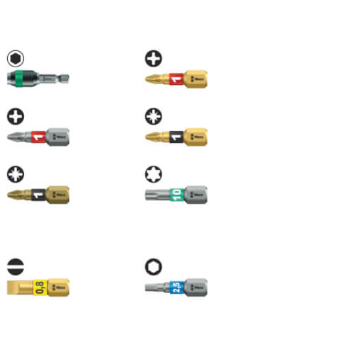 61 Piece BiTorsion Bit Set